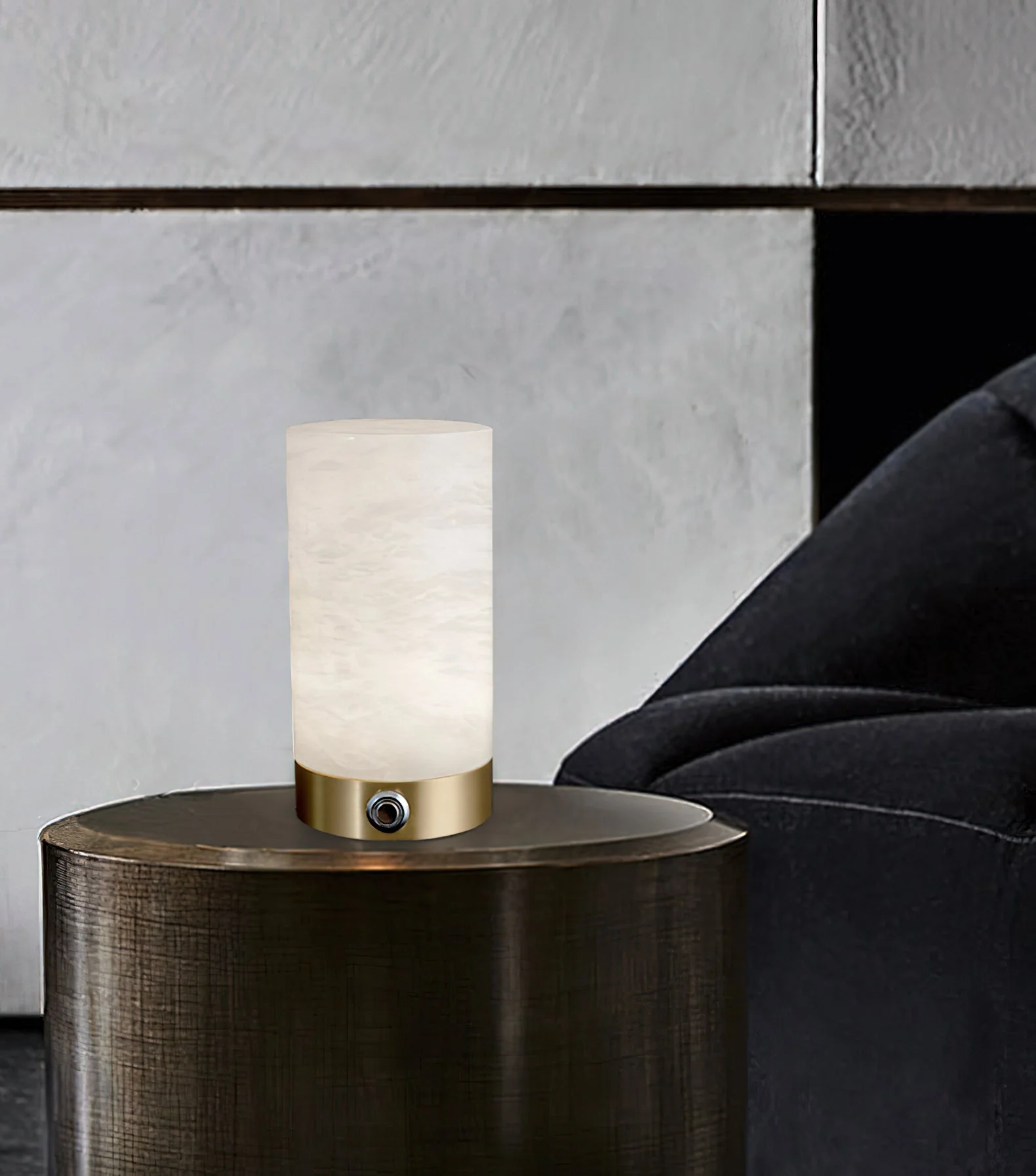 Totem Alabaster Table Lamp - Image 3