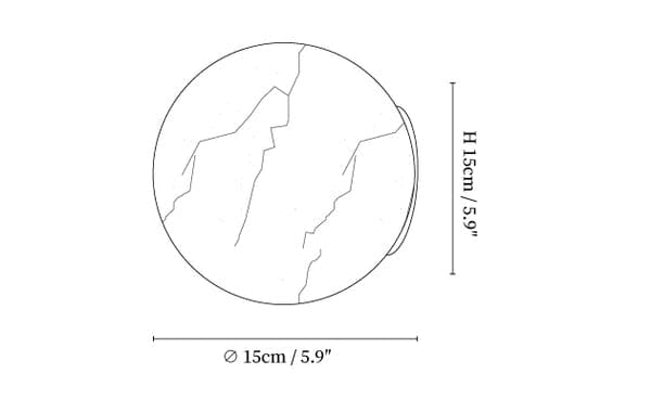 Totem Marble Wall Sconces - Image 7