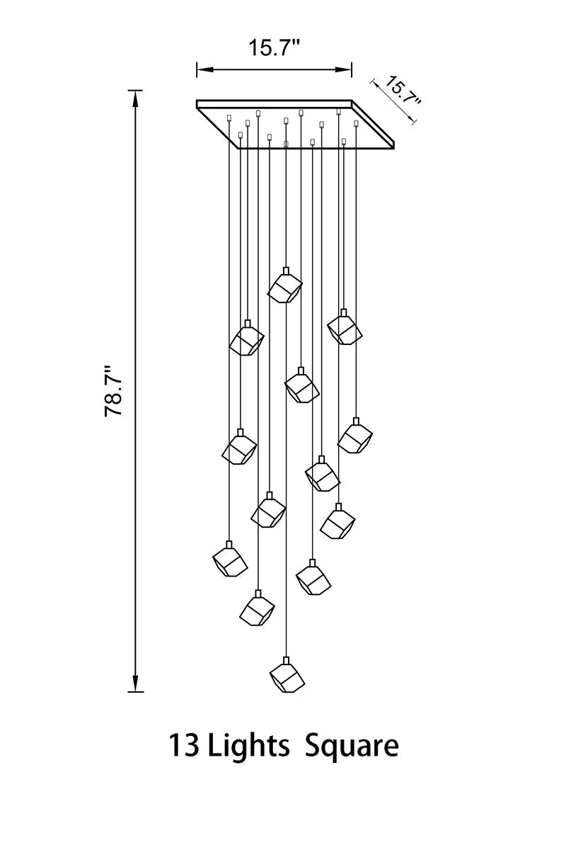 Transparent Crystal Chandelier - Image 14