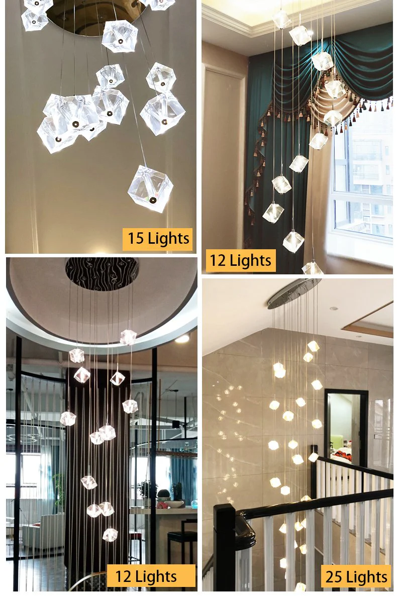 Transparent Crystal Chandelier - Image 16