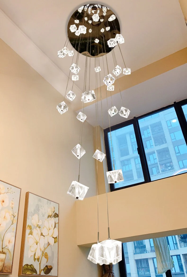 Transparent Crystal Chandelier - Image 19