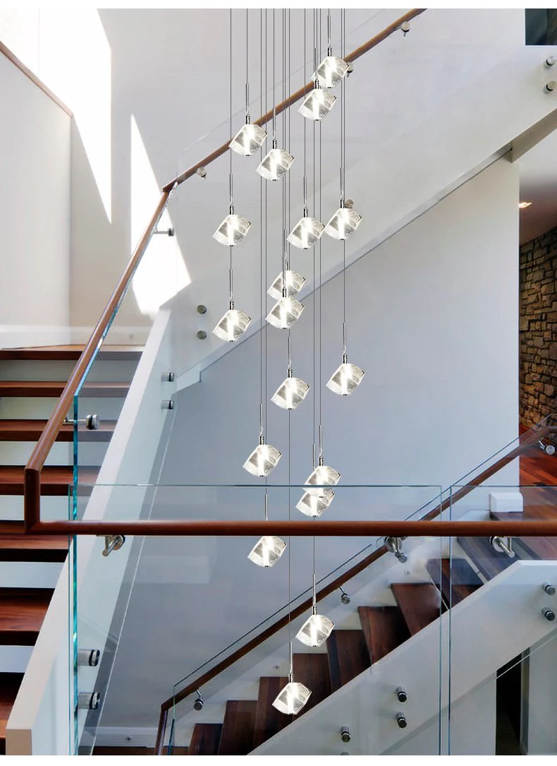 Transparent Crystal Chandelier - Image 4