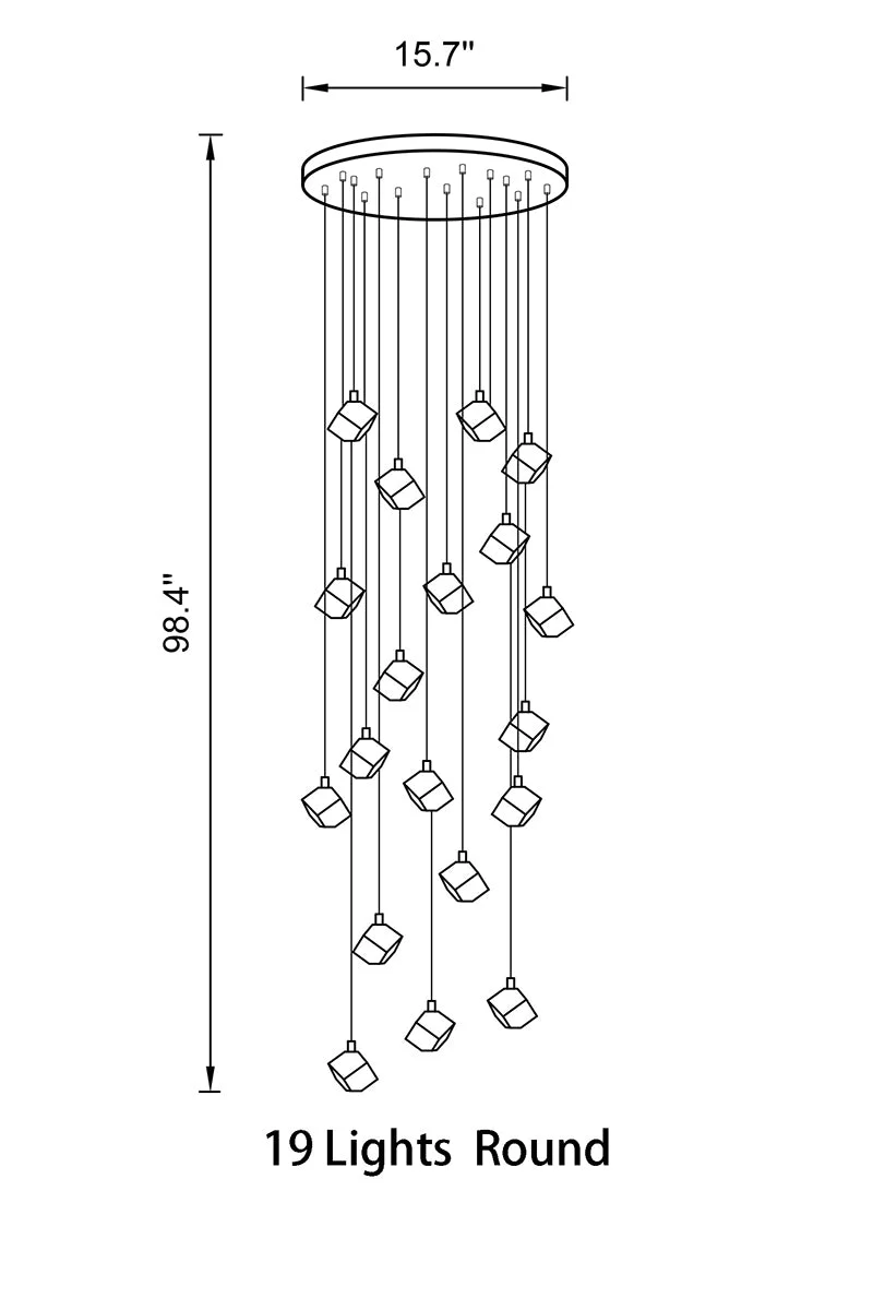 Transparent Crystal Chandelier - Image 9