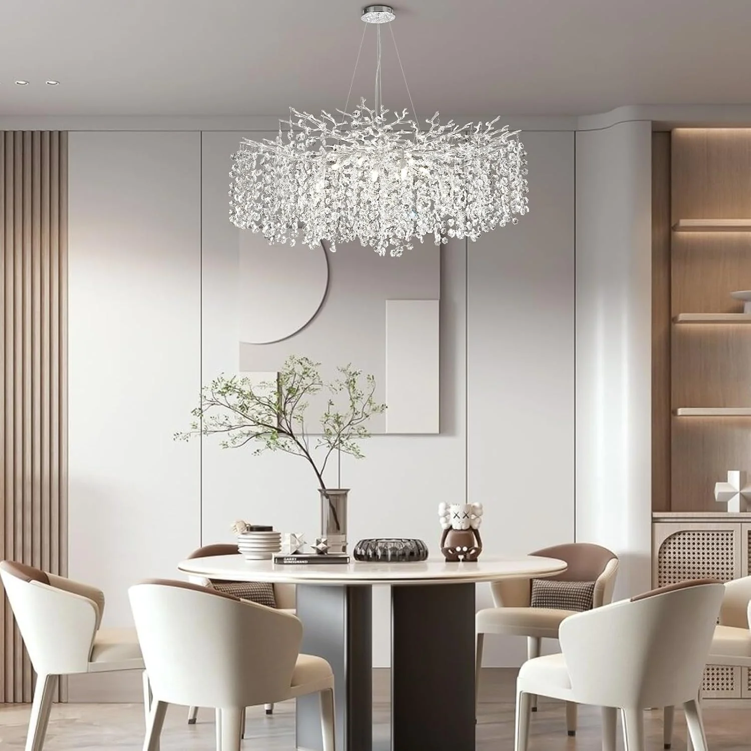 Solara Round Tree Branch Chandelier 30" 40" 55" Tree Branch - Image 12