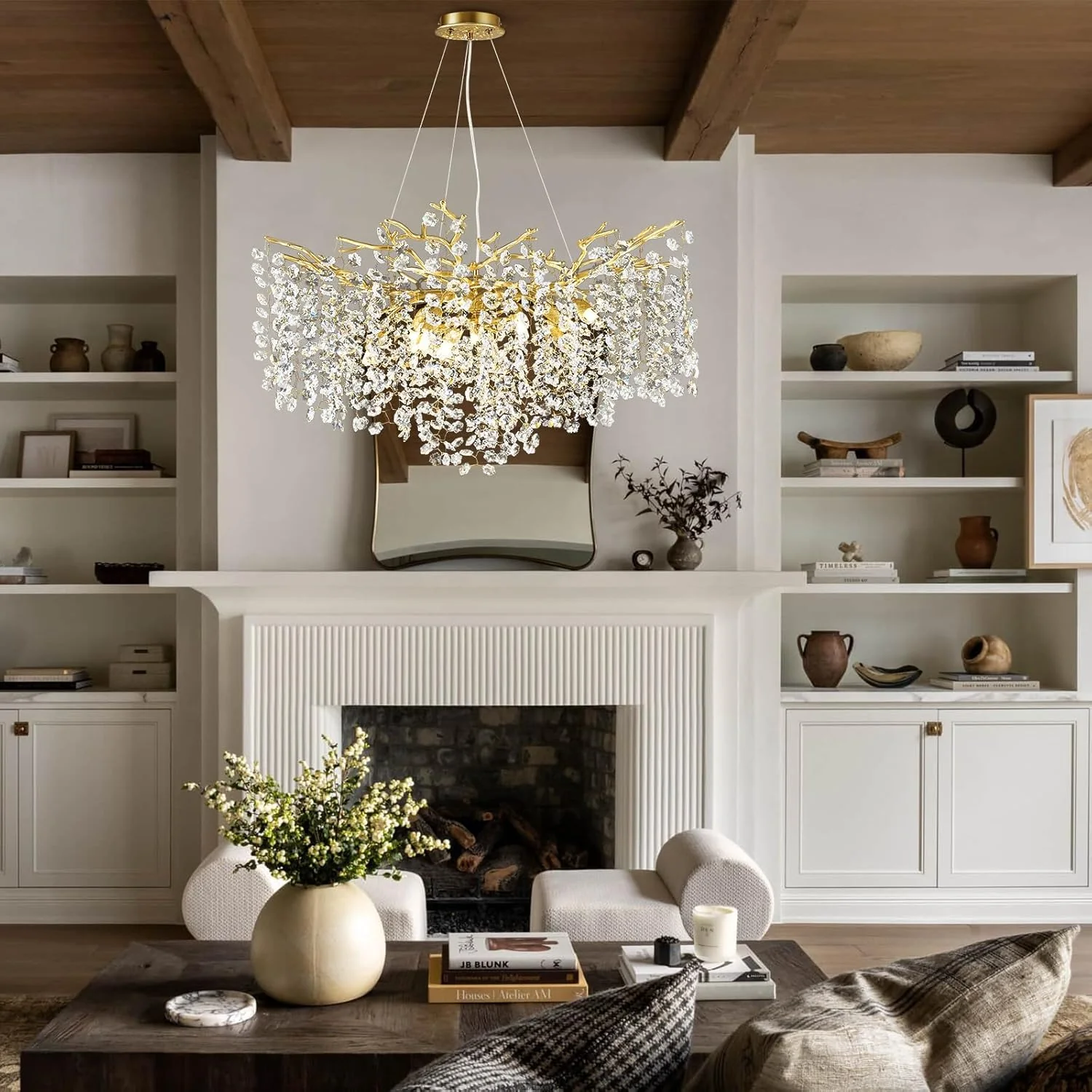 Solara Round Tree Branch Chandelier 30" 40" 55" Tree Branch - Image 24