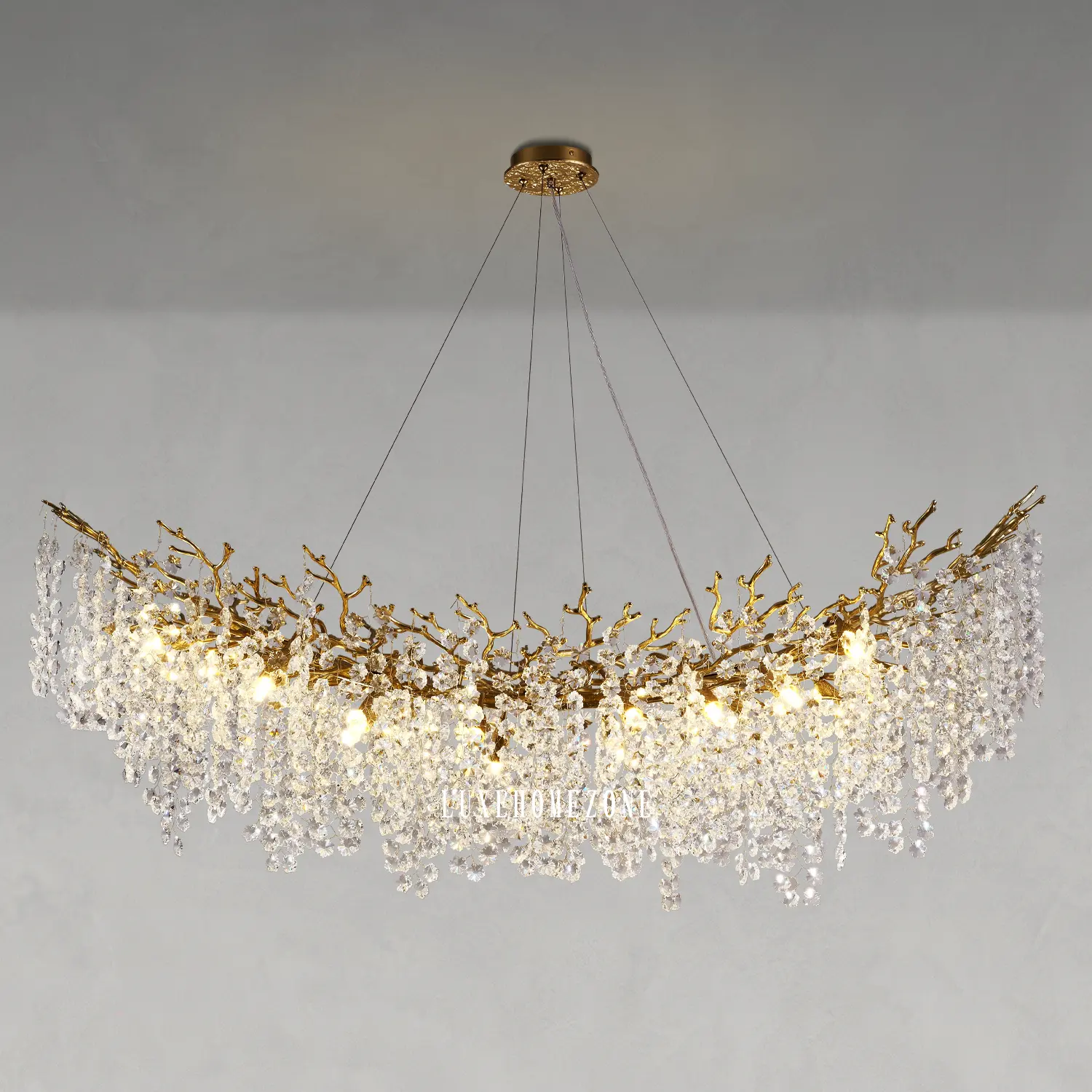 Solara Round Tree Branch Chandelier 30" 40" 55" Tree Branch - Image 34