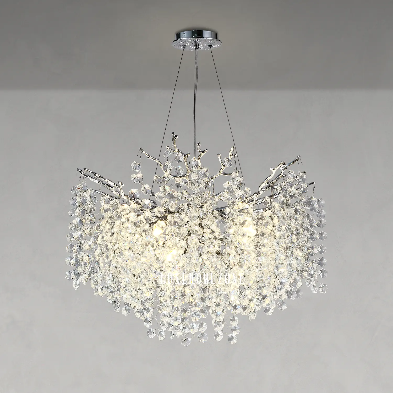 Solara Round Tree Branch Chandelier 30" 40" 55" Tree Branch - Image 38