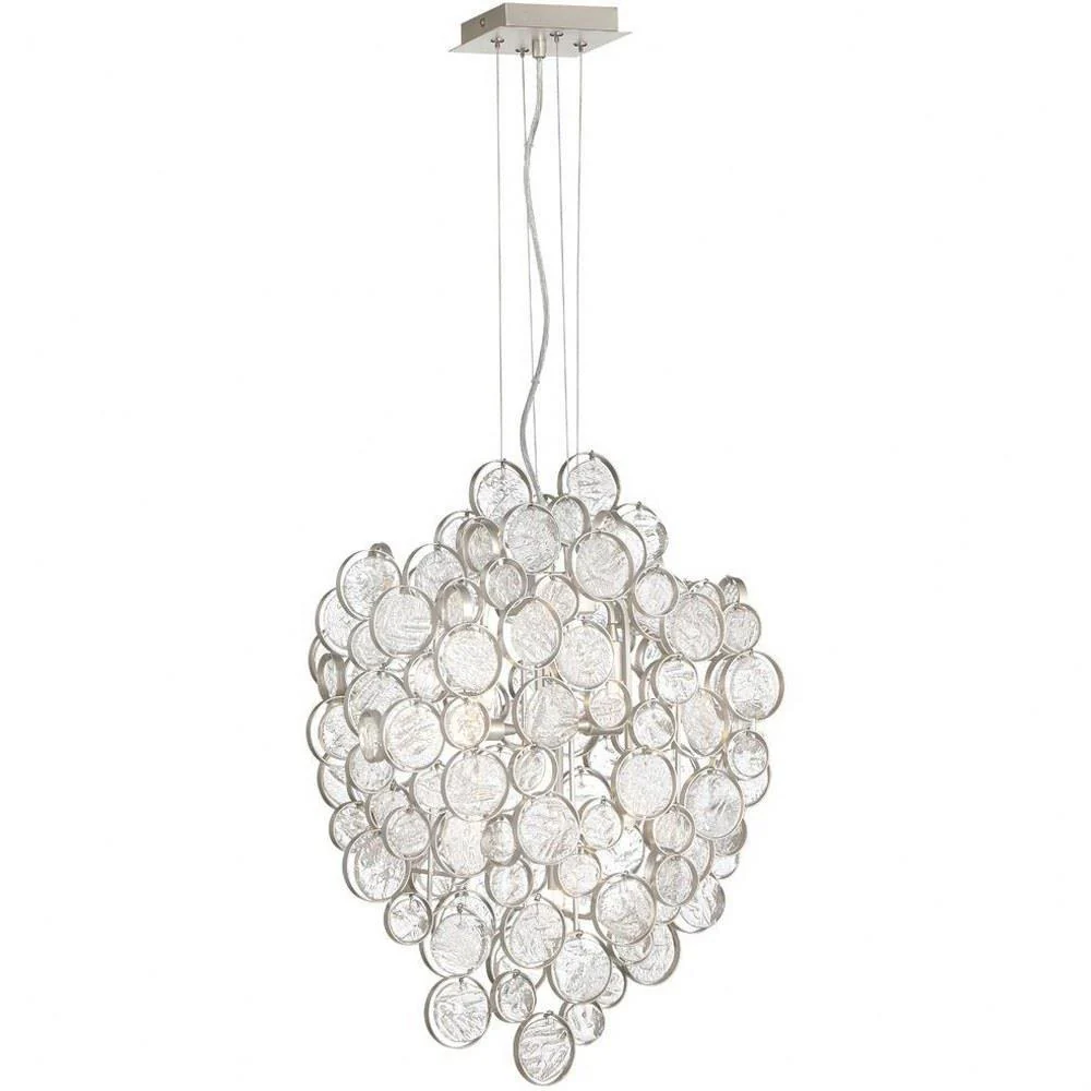 Trento Clustered Glass Linear Chandelier 55" - Image 30