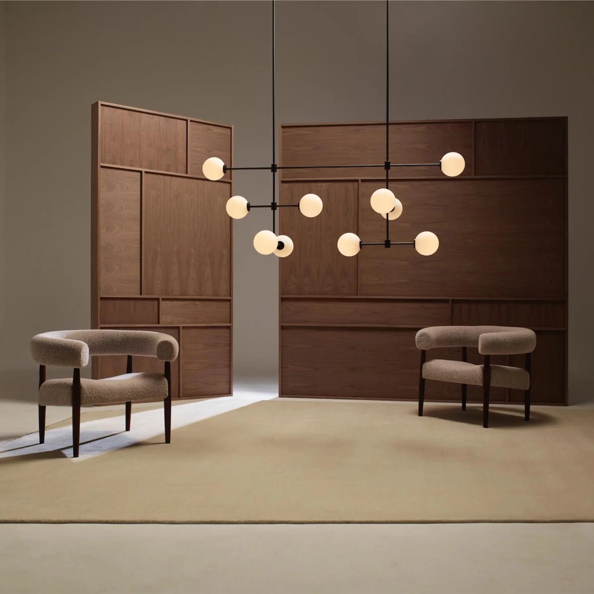 Trevi Multi Arm 6/10 (Satin Brass & Bronze) - Image 3