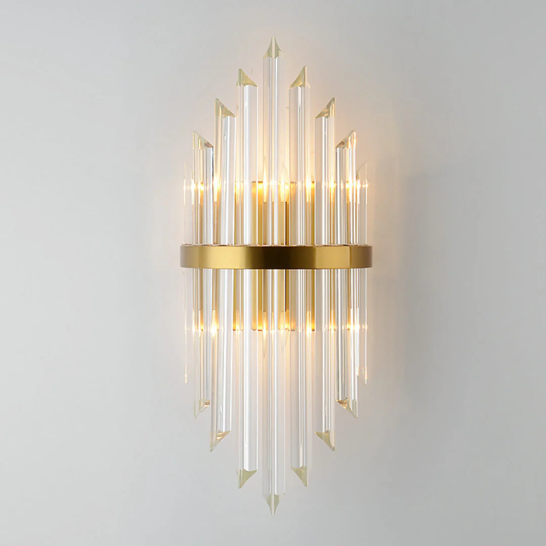 Triangular Crystal Rod Wall Lamp - Image 20
