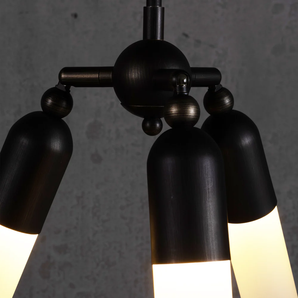 Trio Modern Bronze Pendant Light - Image 10