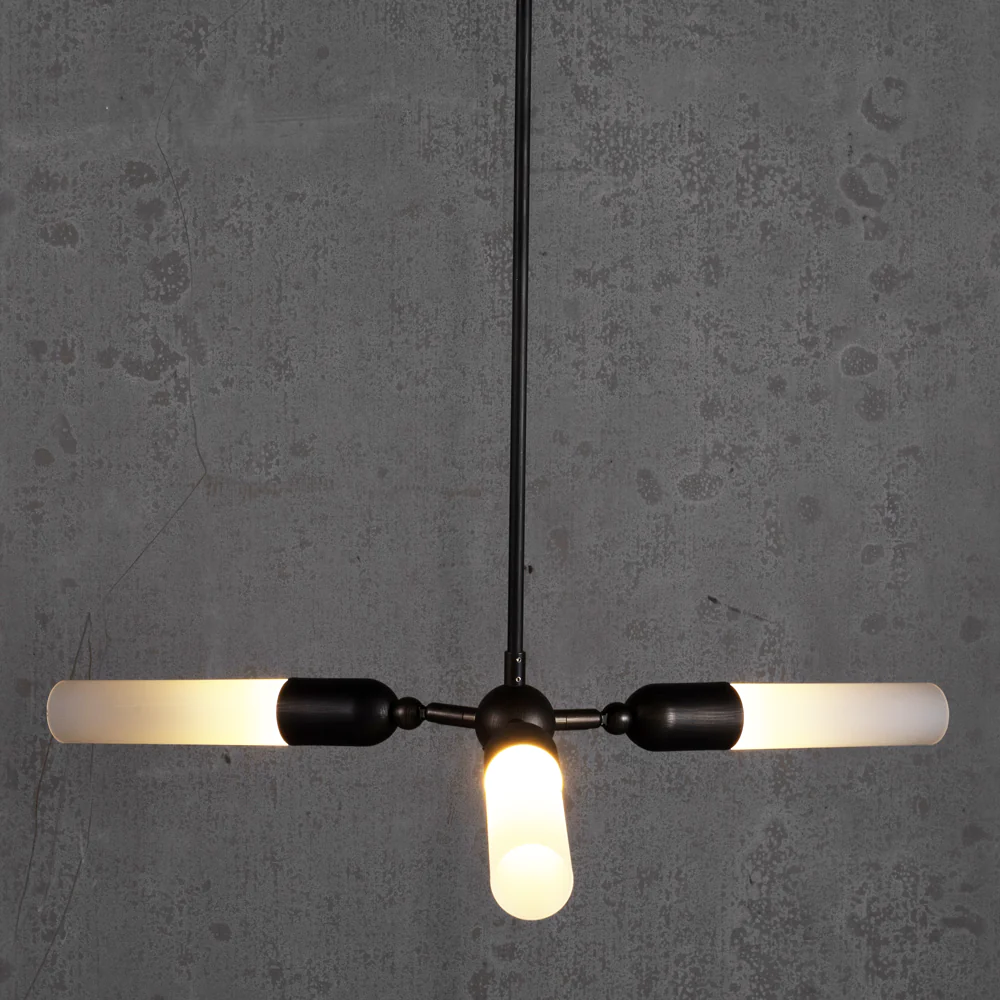 Trio Modern Bronze Pendant Light - Image 2