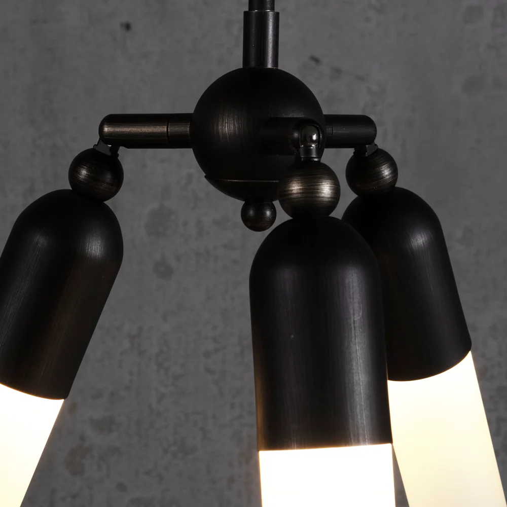 Trio Modern Bronze Pendant Light - Image 5