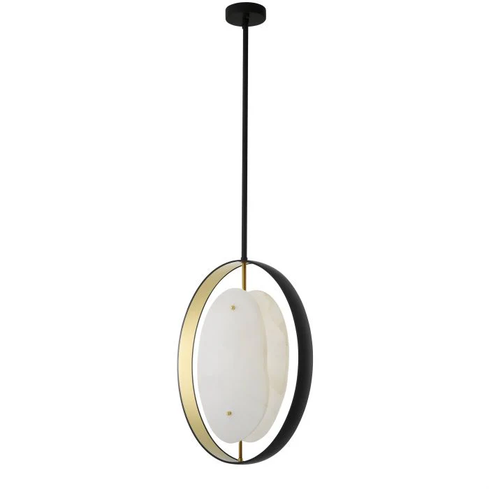 Trissoni Modern Chandelier - [Gunmetal & Gold] - Image 2