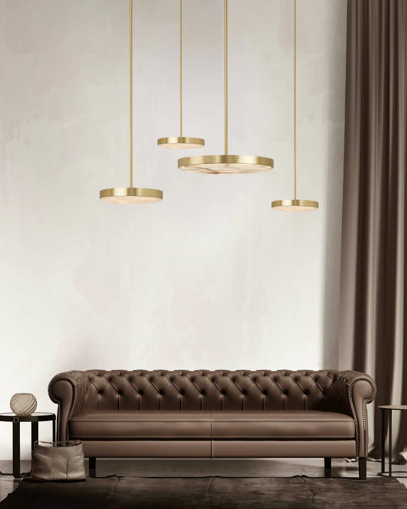 Unique Lustre Solid Marble Dome Ceiling Anvers Pendant Light Fixtures for Living room - Image 10