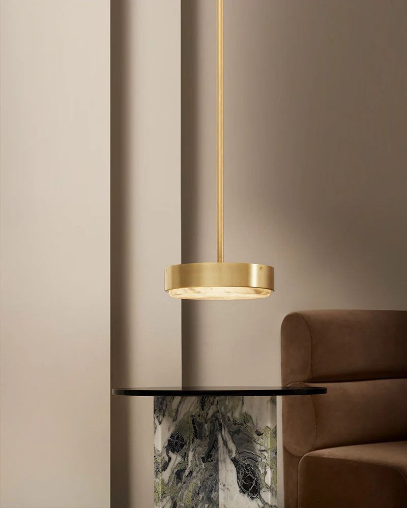 Unique Lustre Solid Marble Dome Ceiling Anvers Pendant Light Fixtures for Living room - Image 2