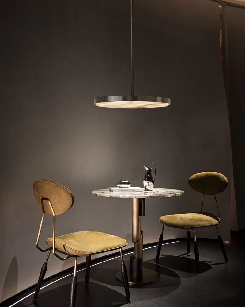 Unique Lustre Solid Marble Dome Ceiling Anvers Pendant Light Fixtures for Living room - Image 4