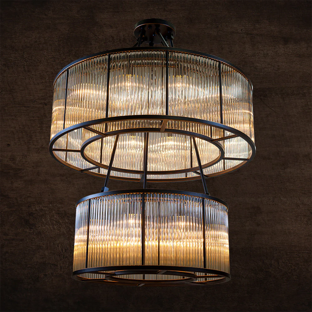 Valen Oversized Glass Chandelier - Image 2
