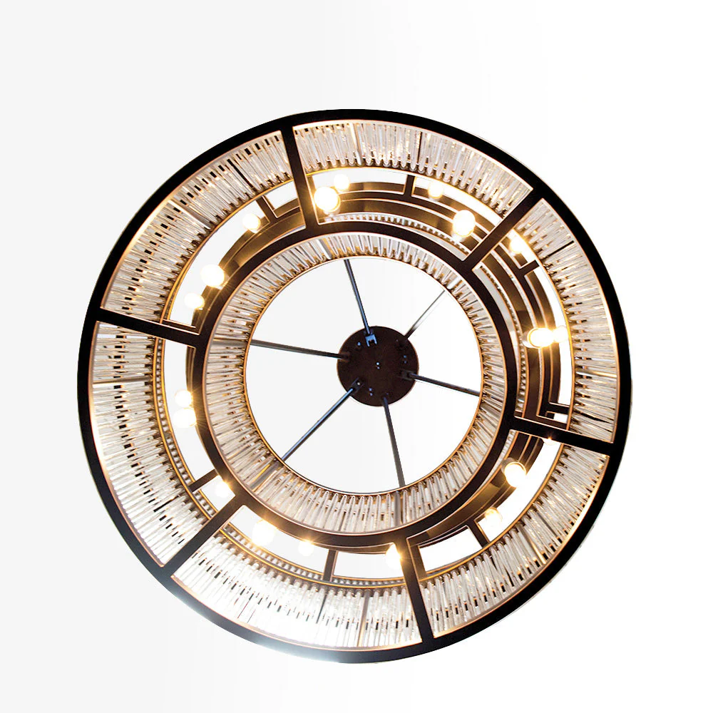 Valen Oversized Glass Chandelier - Image 6