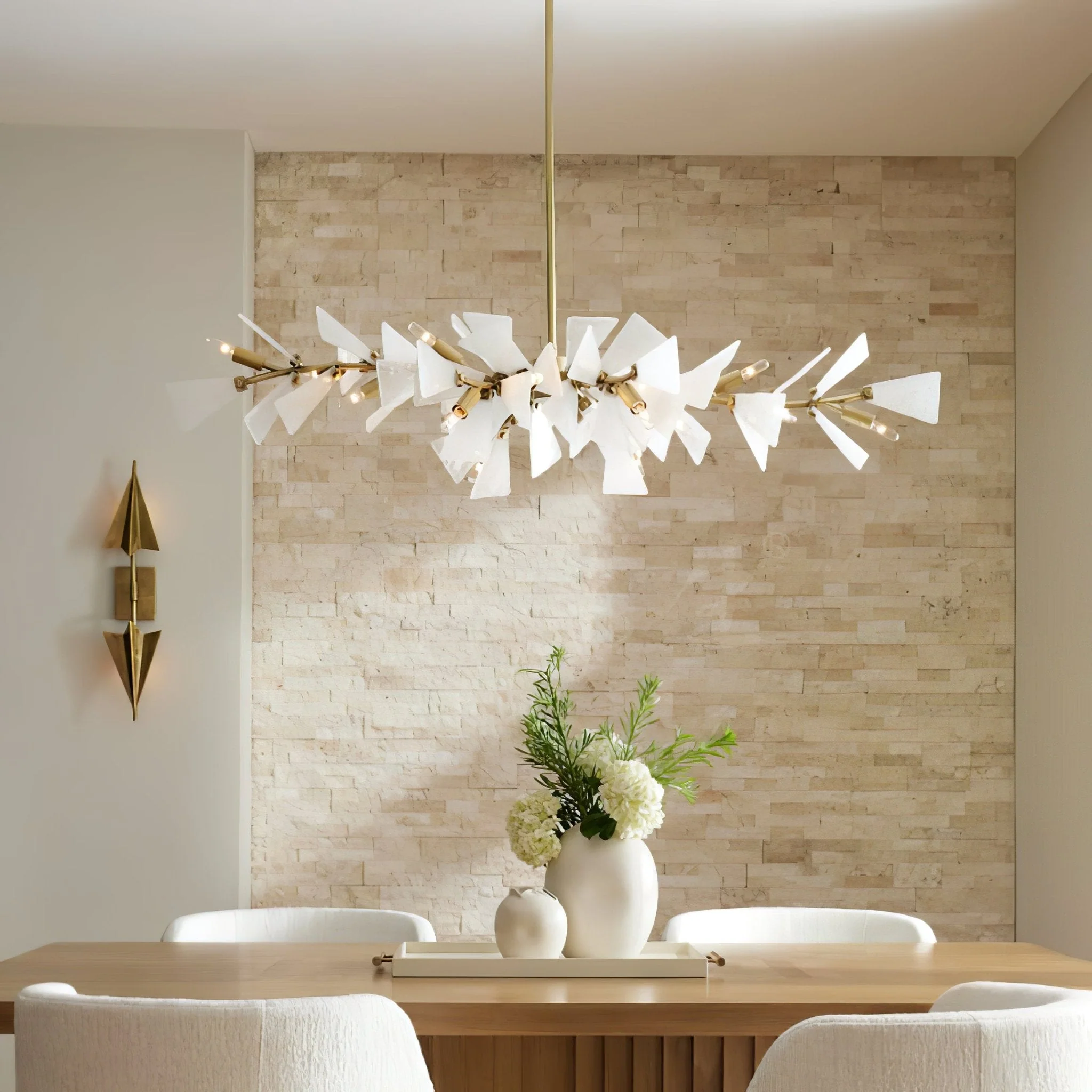 Valkyrie Sculptural Shard Chandelier - Image 2