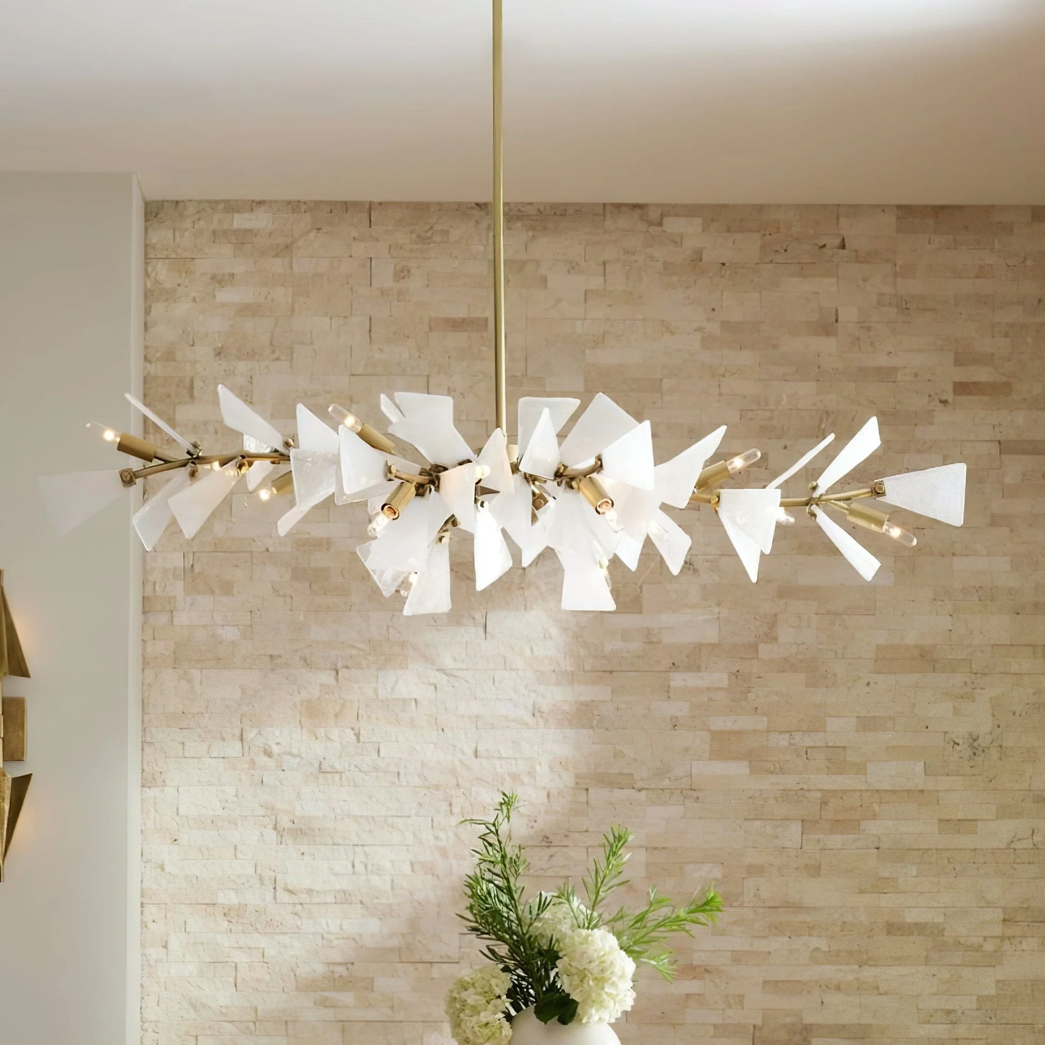 Valkyrie Sculptural Shard Chandelier - Image 3