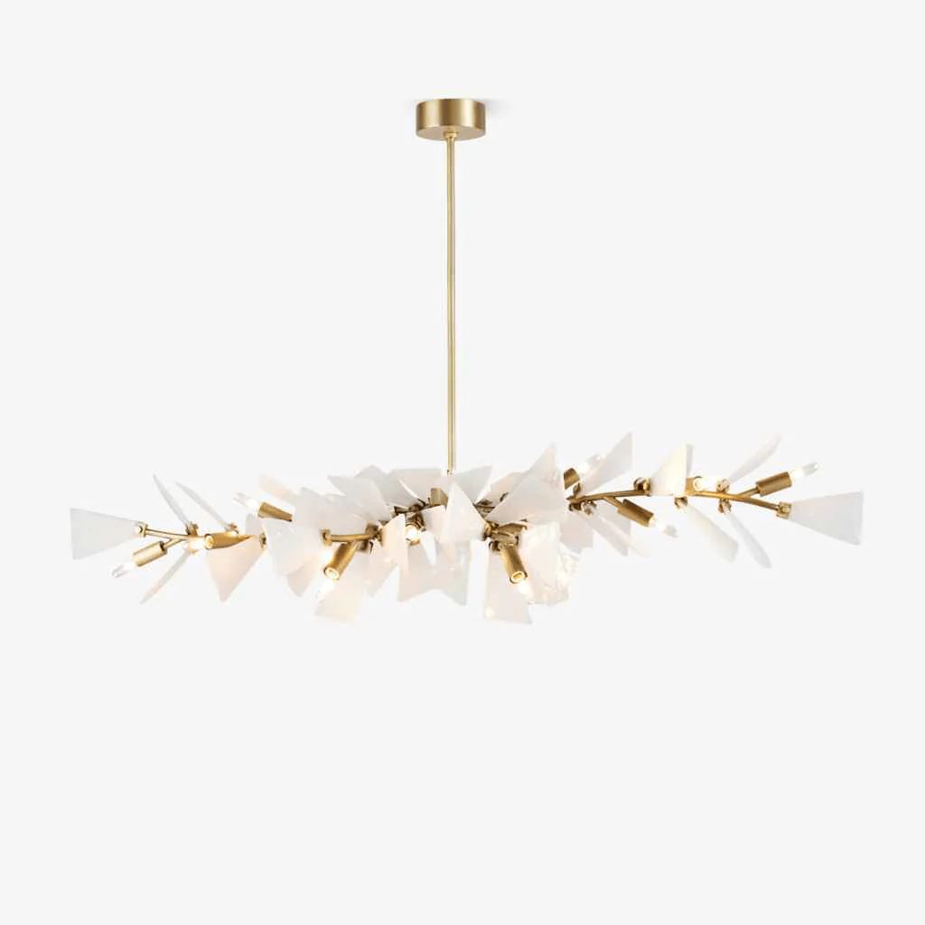 Valkyrie Sculptural Shard Chandelier - Image 5