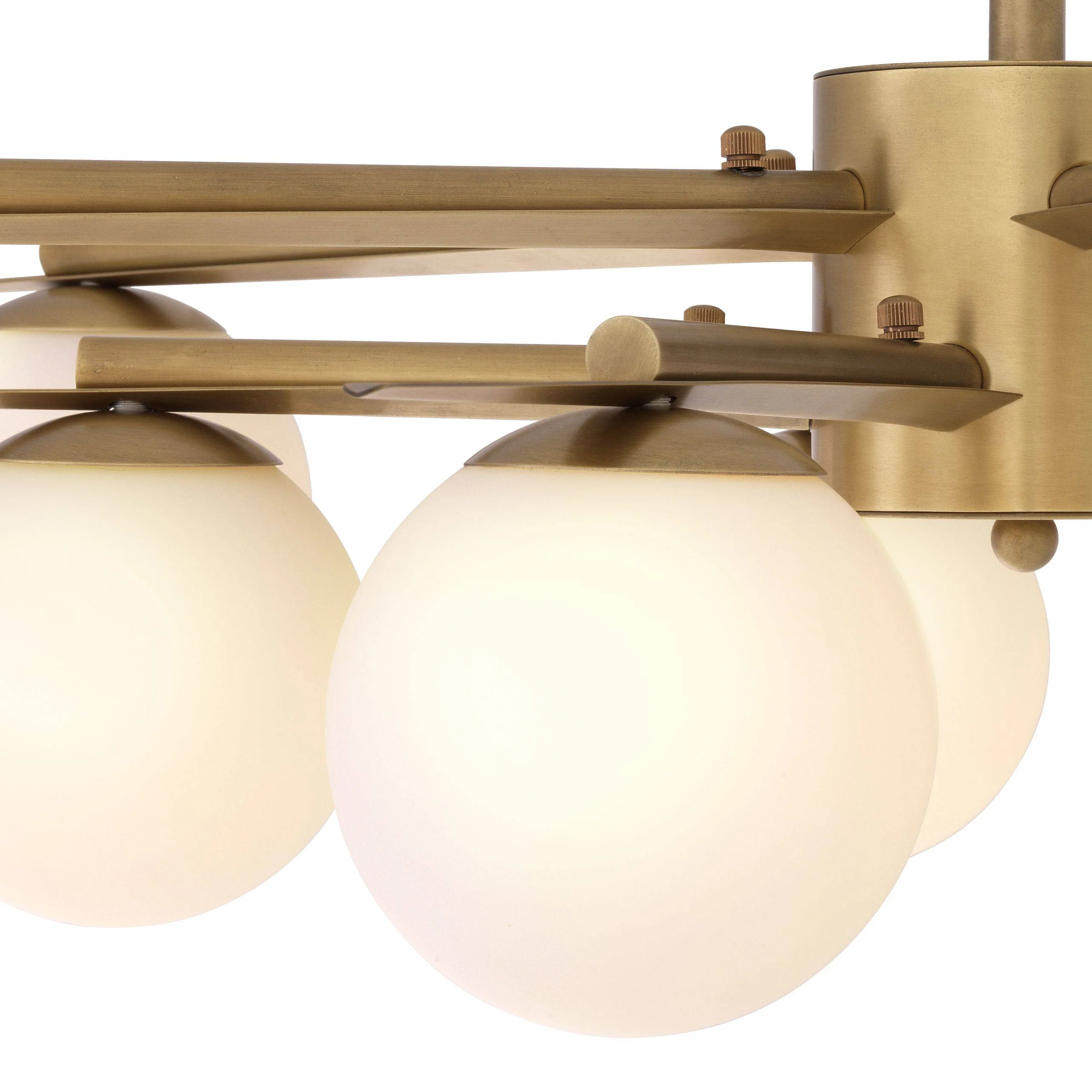Venezia Modern Brass Chandelier - Image 5