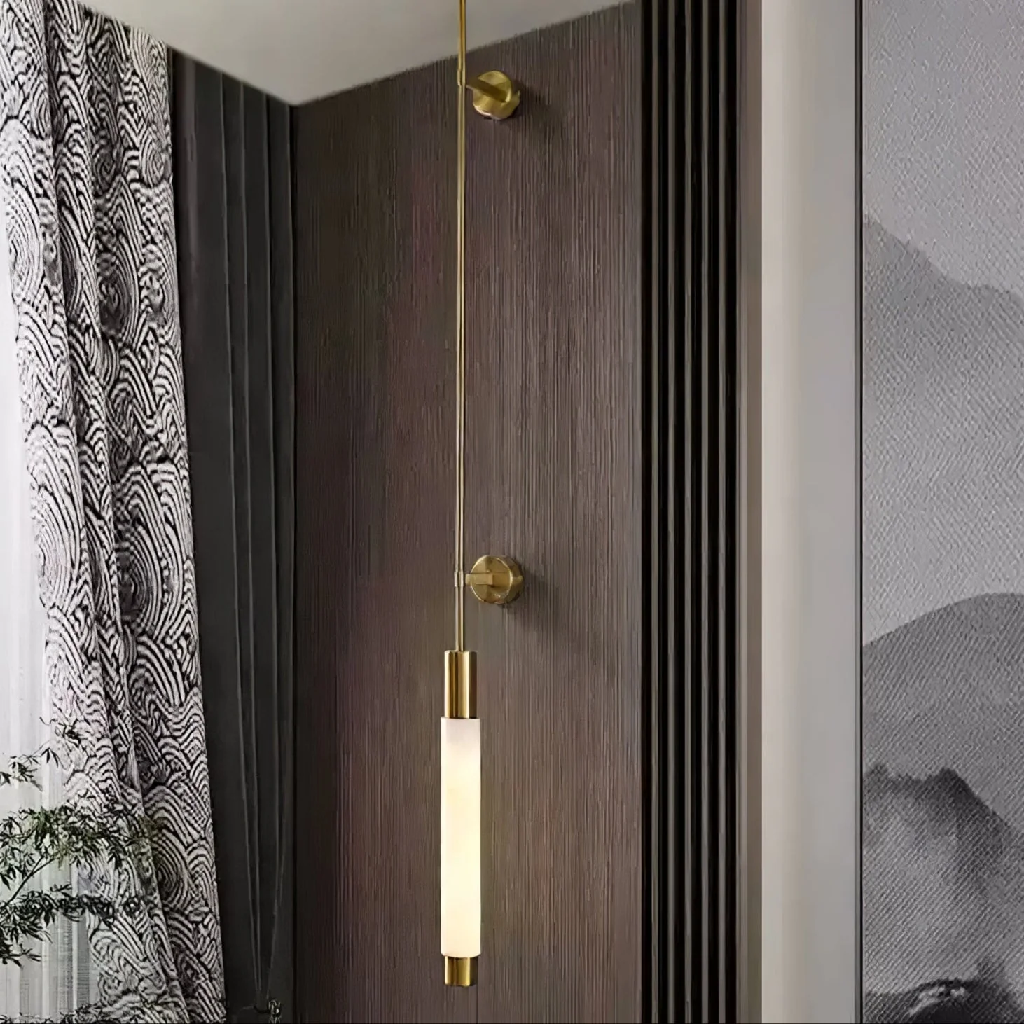 Verita Alabaster Wall Sconce - Image 15