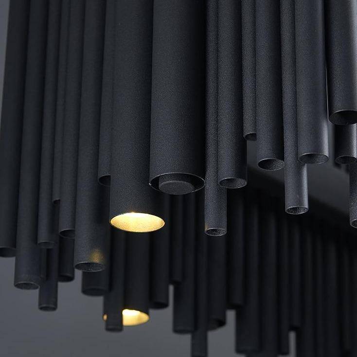 Vigor Rectangle Chandelier, Black - Image 5