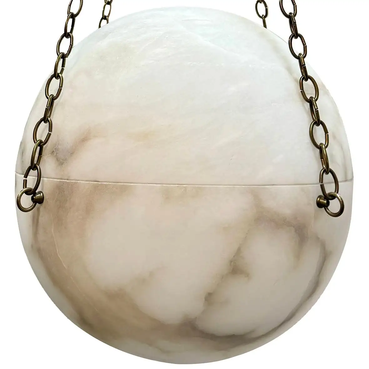 Vintage Alabaster Globe Fixture - Image 2