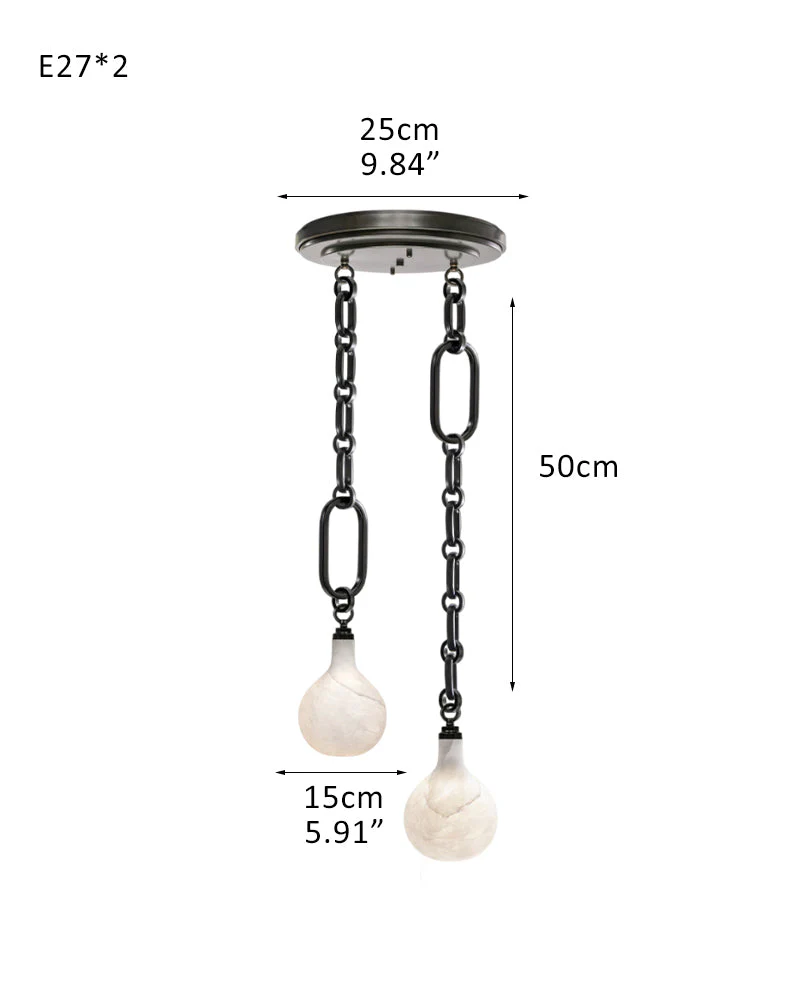 Vintage style Cluster White Mini Insignia Globe Pendant Light 6" for kitchen Island - Image 15