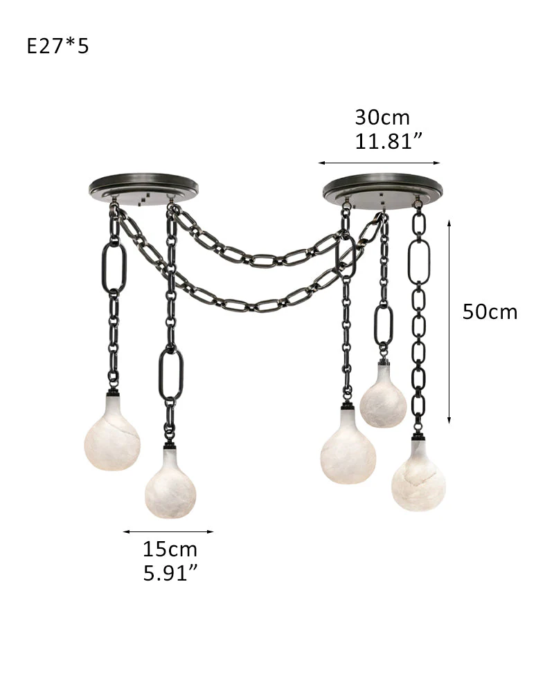 Vintage style Cluster White Mini Insignia Globe Pendant Light 6" for kitchen Island - Image 18