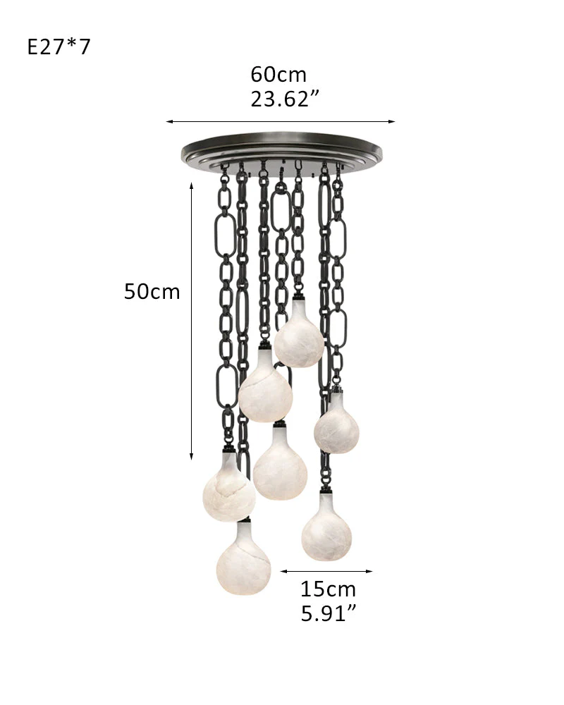 Vintage style Cluster White Mini Insignia Globe Pendant Light 6" for kitchen Island - Image 19
