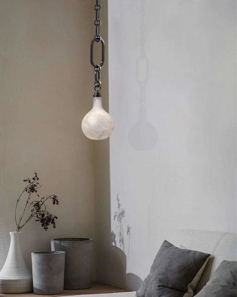 Vintage style Cluster White Mini Insignia Globe Pendant Light 6" for kitchen Island - Image 5