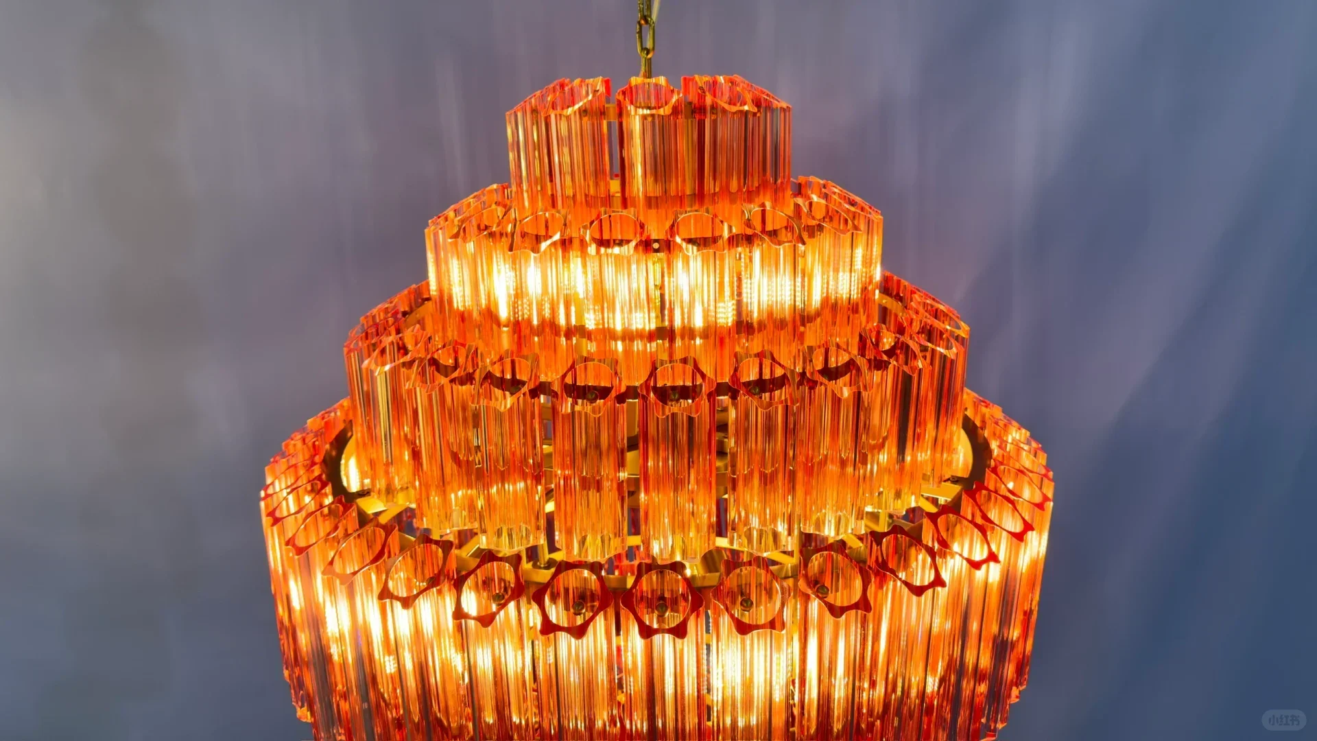 Vittoria S Modern Glass Chandelier - [Gold] - Image 10