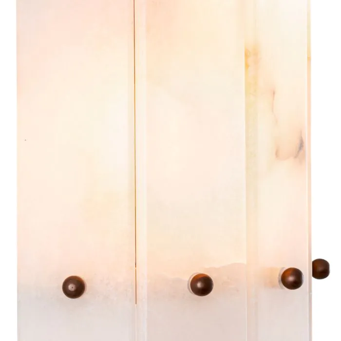 Simona Alabaster Wall Lamp Ruby - Image 5