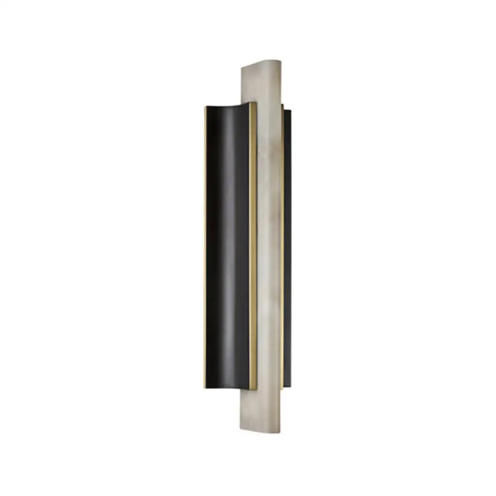 Modern Alabaster Wall Sconce - Image 3