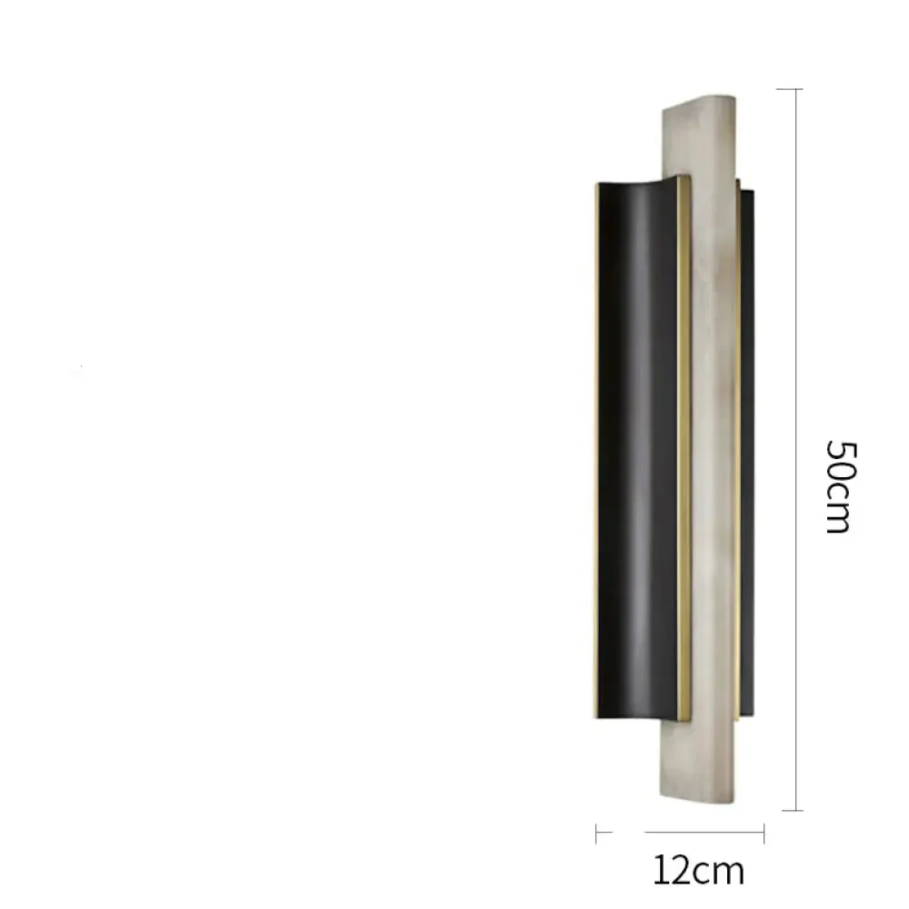 Modern Alabaster Wall Sconce - Image 4