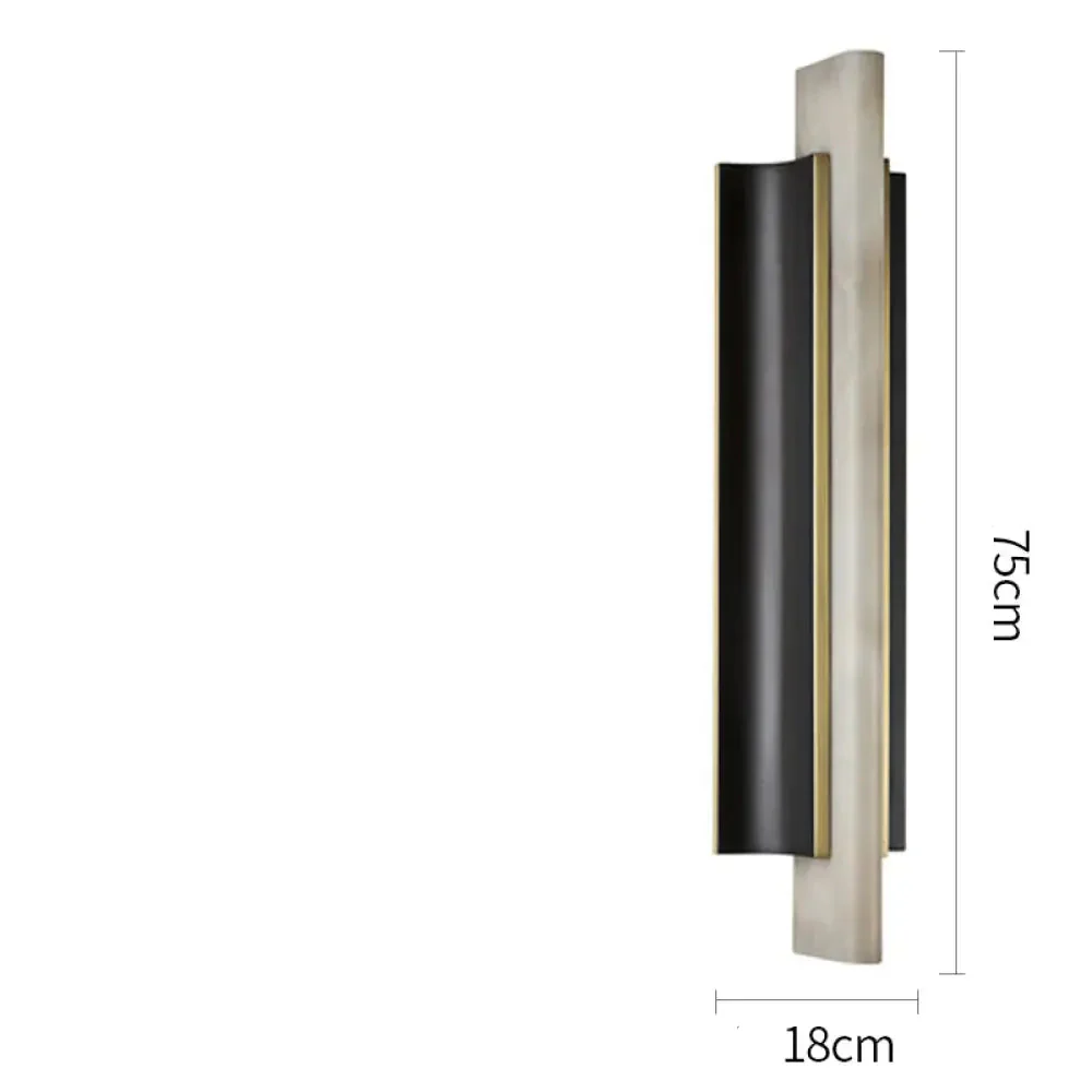 Modern Alabaster Wall Sconce - Image 5