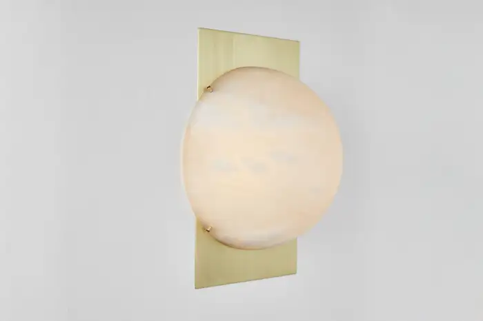 Wall Sconce With Alabaster - Image 2