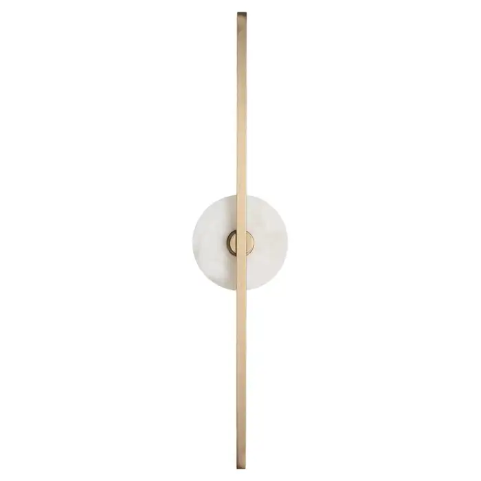 Wall Sconce With Alabaster 20" H - Image 3