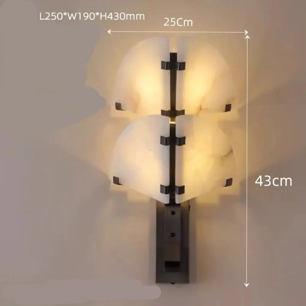 Alabaster Wall Sconce - Image 10