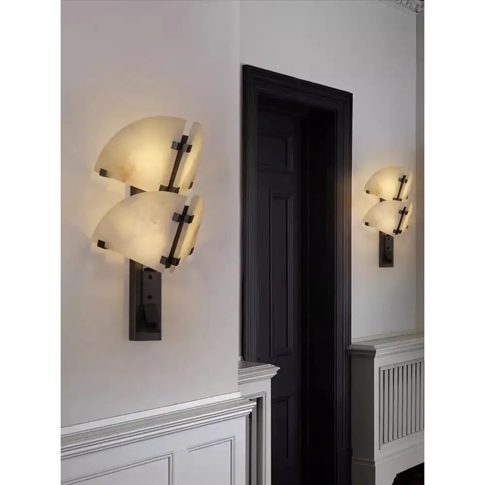Alabaster Wall Sconce - Image 6