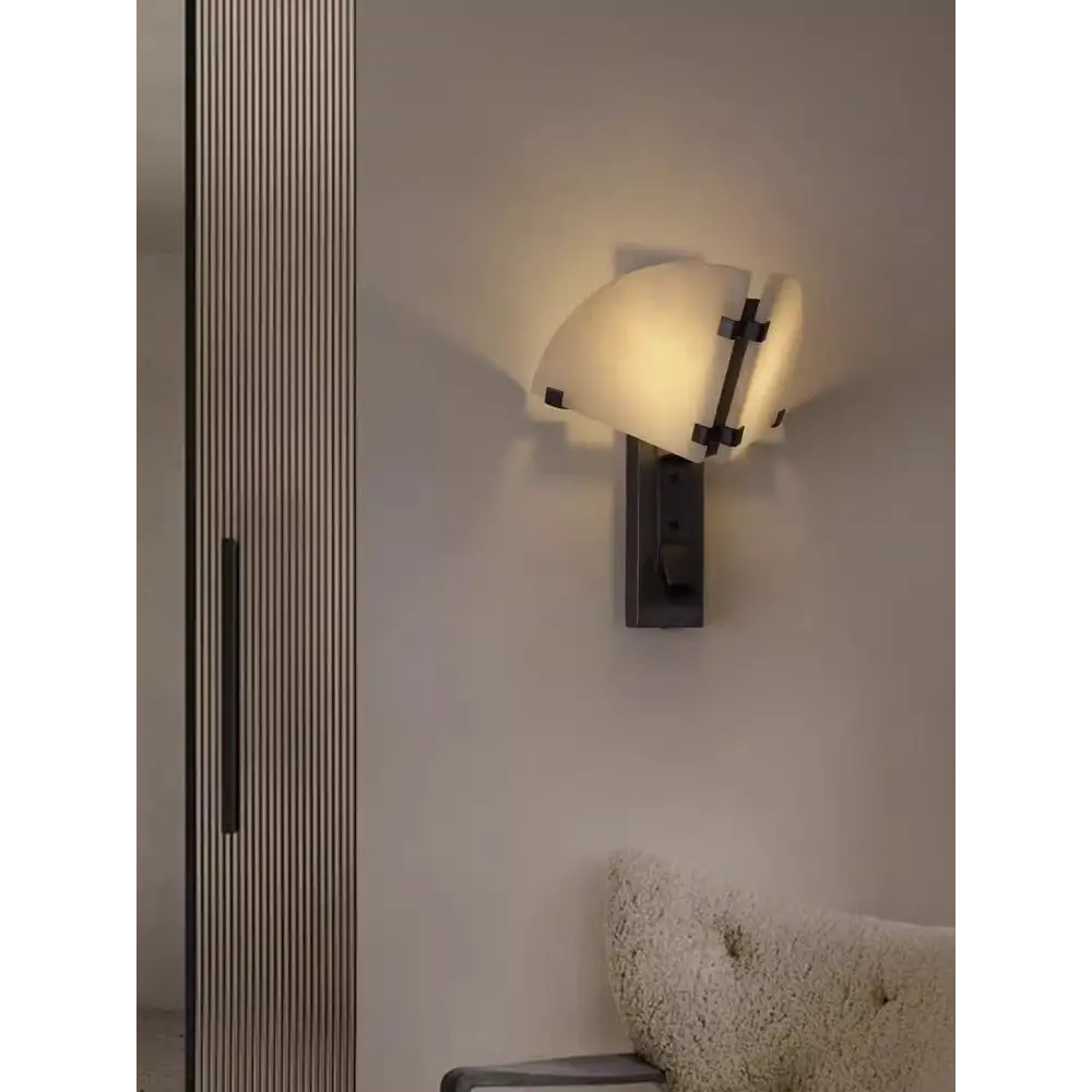 Alabaster Wall Sconce - Image 7