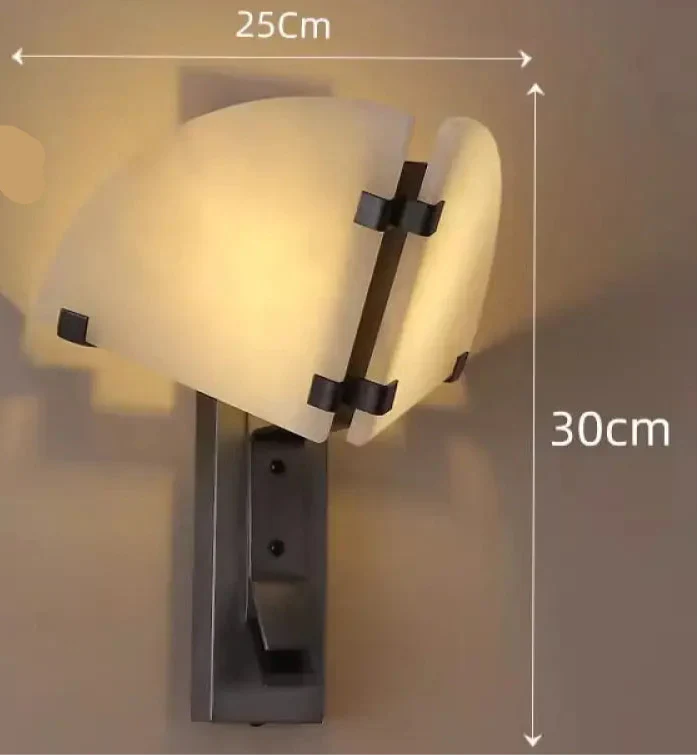 Alabaster Wall Sconce - Image 9
