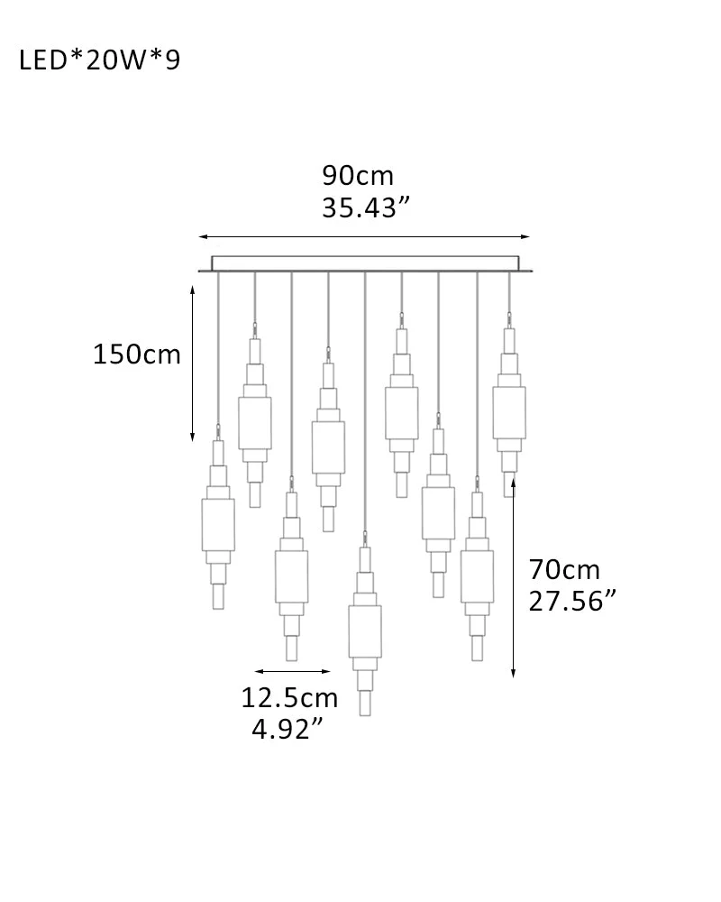 White Alabaster Cluster Pendant Lamp 3-lights for kitchen Island - Image 31