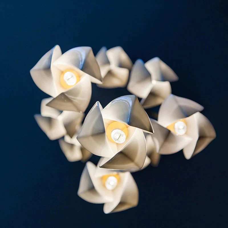 Bloom Porcelain Petals Pendant Light - Image 9