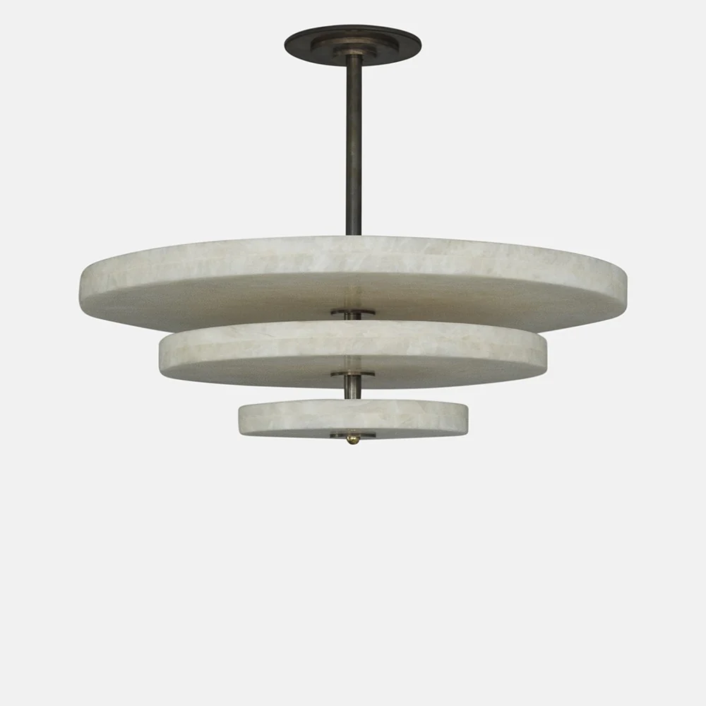 White onyx pendant light - Image 2