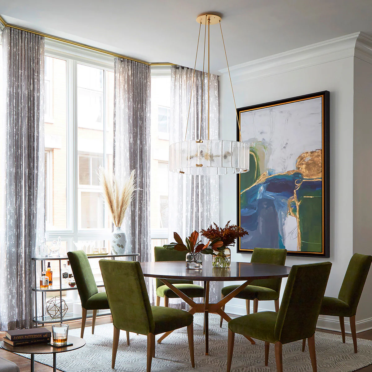 Willamette 32" Round Crystal Chandelier - Image 3