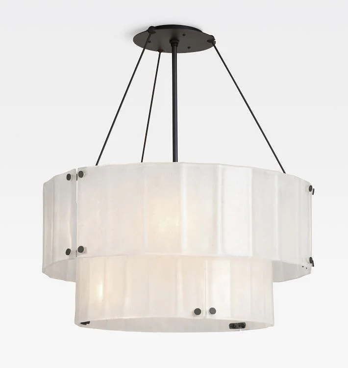 Willamette 32" Double Tier Crystal Chandelier - Image 13
